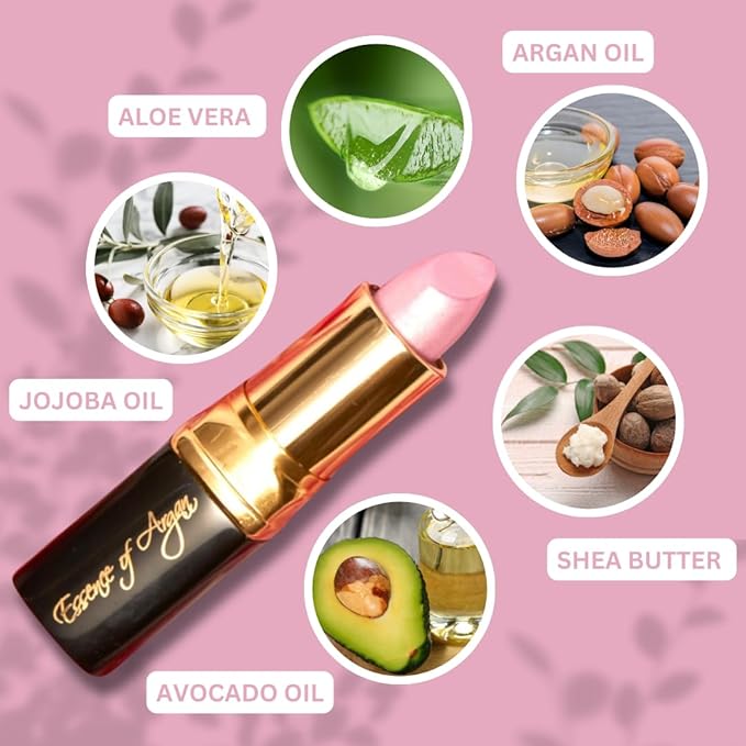 Essence Of Argan Deep Moisturizing Long Lasting Lipstick Argan