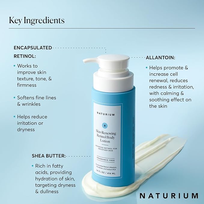 Naturium Skin-Renewing Retinol Body Lotion Jumbo,