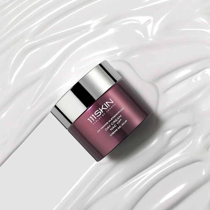111SKIN Repair Day Cream Light NAC Y2 – Lightweight Hydrating Moisturizer with Hyaluronic Acid – Reduces Redness & Fine Lines – Firming Face Cream for Smooth, Radiant Skin, 1.69 fl oz