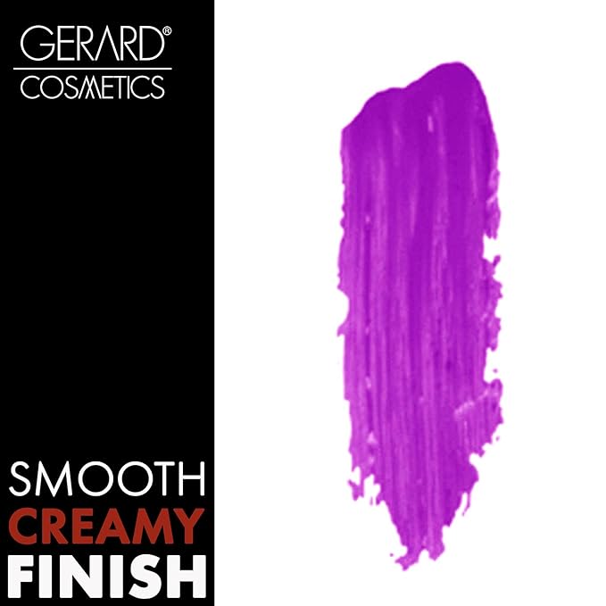 Gerard Cosmetics Lipstick Grape Soda | Purple Lipstick with Comfort Matte Finish | Highly Pigmented, Smooth Formula with Hydrating Ingredients | Cruelty & Made in USA
