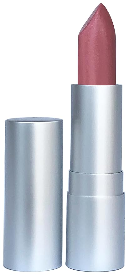 Mom's Secret Lily Natural Lipstick, Natural Moisture with Vitamin E coupled with Organic Grapeseed and Organic Jojoba Oils, Vegan, Paraben Free, Made in the USA. 0.14 oz. (Nude Beach)