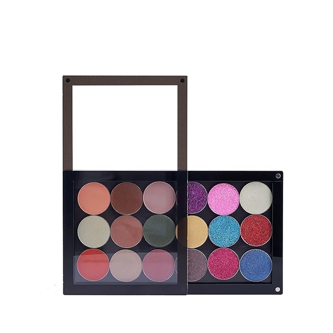 Acrylic magnetic Makeup Palette Empty Eyeshadow Palette