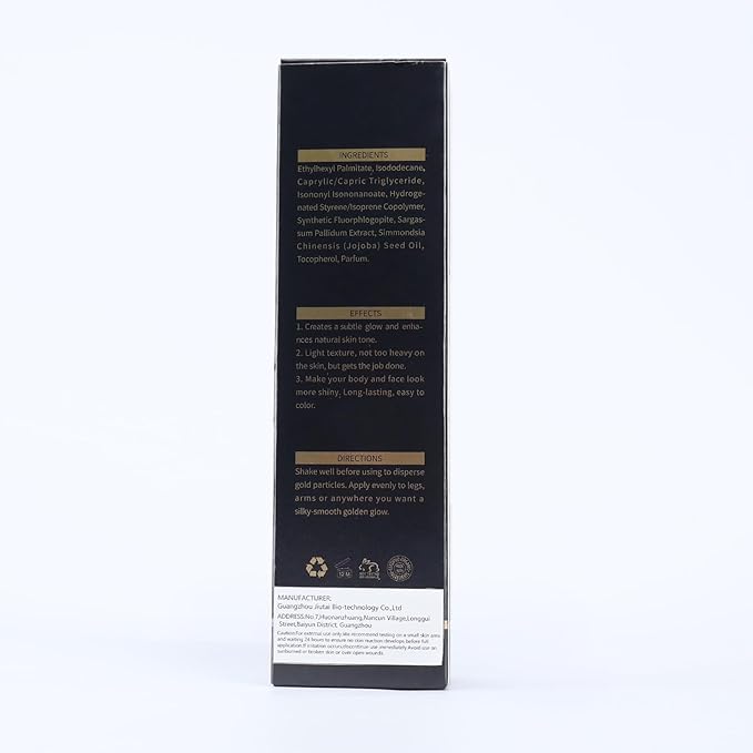 Liyalan Shimmer Body Oil Golden Brown
