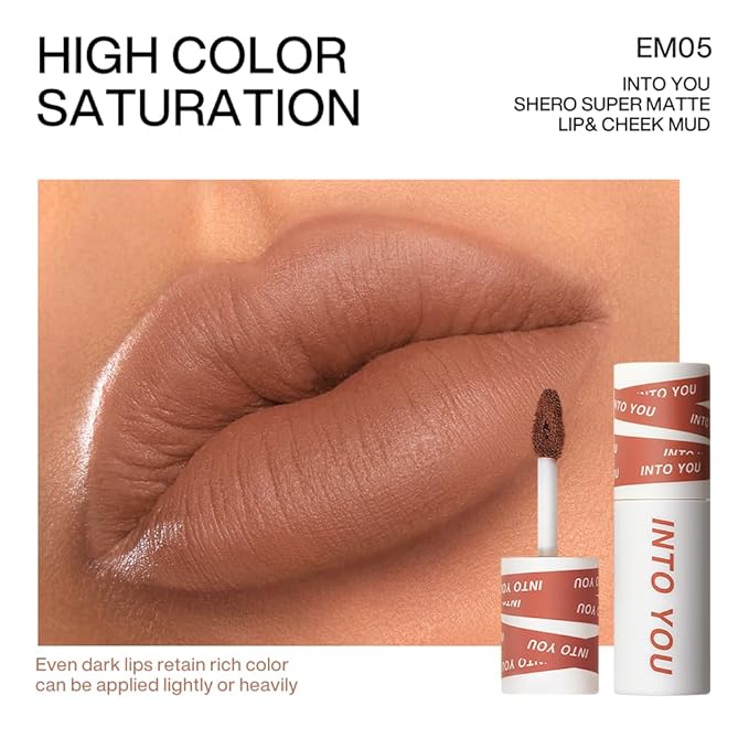 INTO YOU Lipstick For Women, Velvet Matte Finish Lipstick