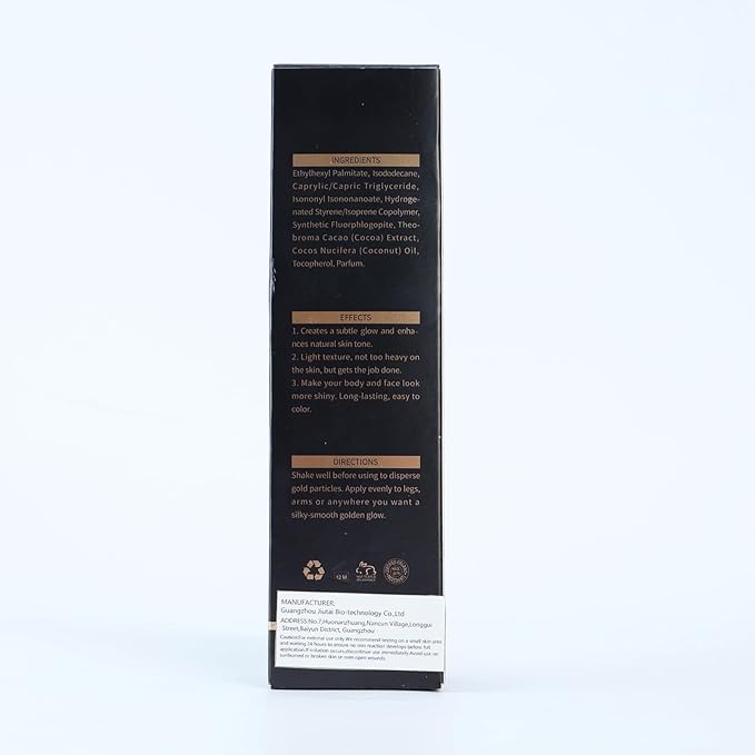 Liyalan Shimmer Body Oil Rose Gold 5 Color Fl Oz/05)