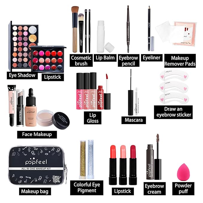 Makeup Kit for Women Full Kit, All-in-one Makeup