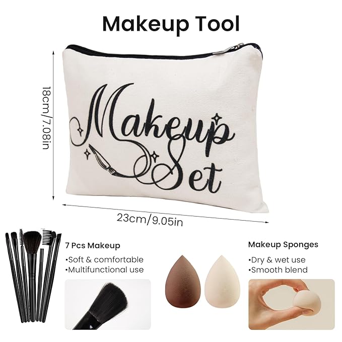 Makeup Kit for Girls Teens, Travel