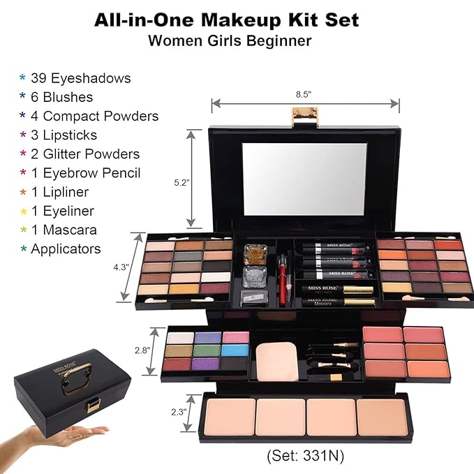 M 58 Color Professional Makeup pallet, Makeup Kit