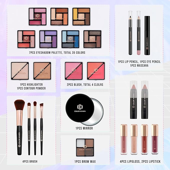 Color Nymph Makeup Kit For Women, Girls Makeup