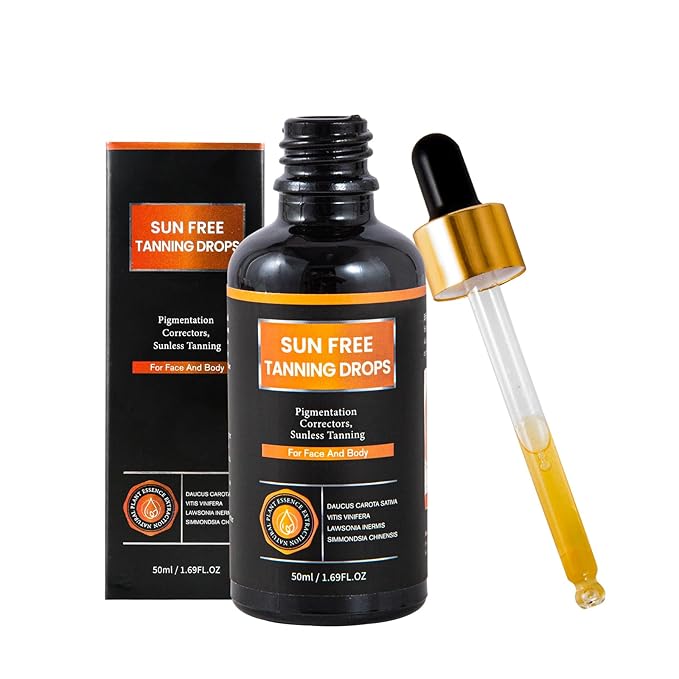 Sun Free-Self Tanning Drops-Bronzing Face