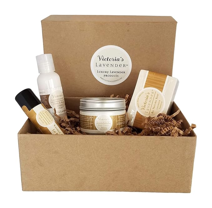 Victoria's Lavender Natural Body Products Gift
