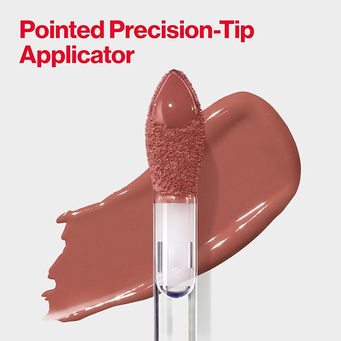 Revlon Liquid Lipstick, Face Makeup, ColorStay Satin Ink, Longwear Rich Lip Colors, Formulated with Black Currant Seed Oil, 006 Eyes on You, 0.17 Fl Oz