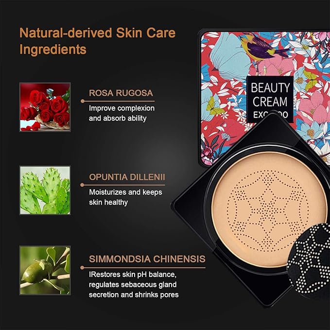 Mushroom Head Air Cushion CC Cream Foundation, Beauty Mushroom Head