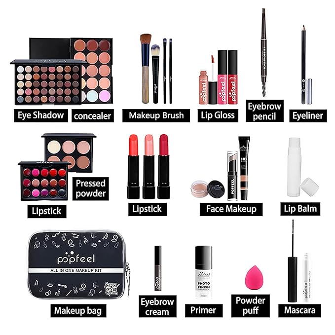 Makeup Kit for Women Full Kit, All-in-one Makeup