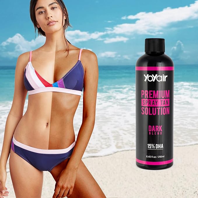 Premium Sunless Spray Tanning Solution,