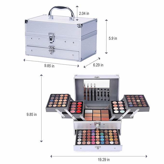 132 Color All In One Makeup Kit,Professional Makeup