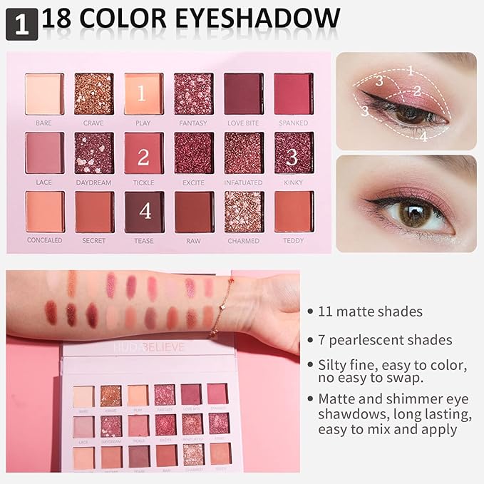 All In One Makeup Essential Starter Kit