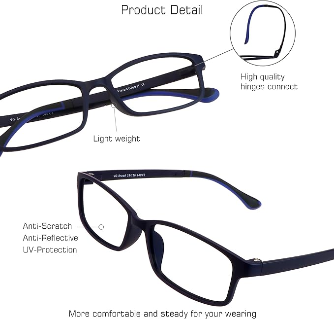 VisionGlobal Blue Light Blocking Glasses