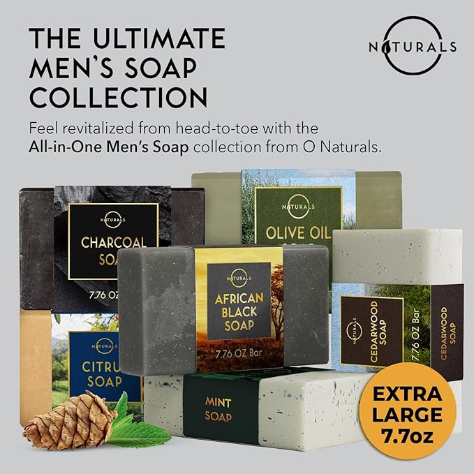 O Naturals Bar Soap for Men