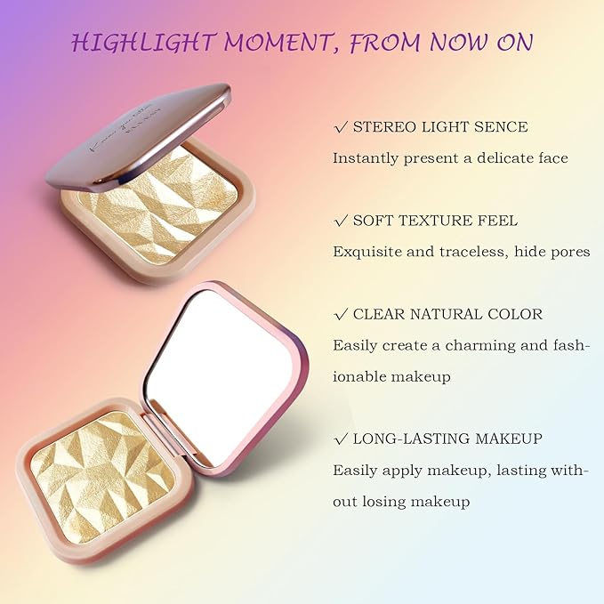 Highlighter Makeup Palette Shimmer Contour Palette Powder