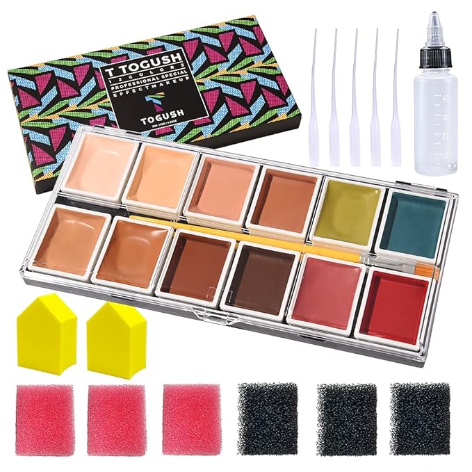 Alcohol Activated Makeup Palette for FX Makeup