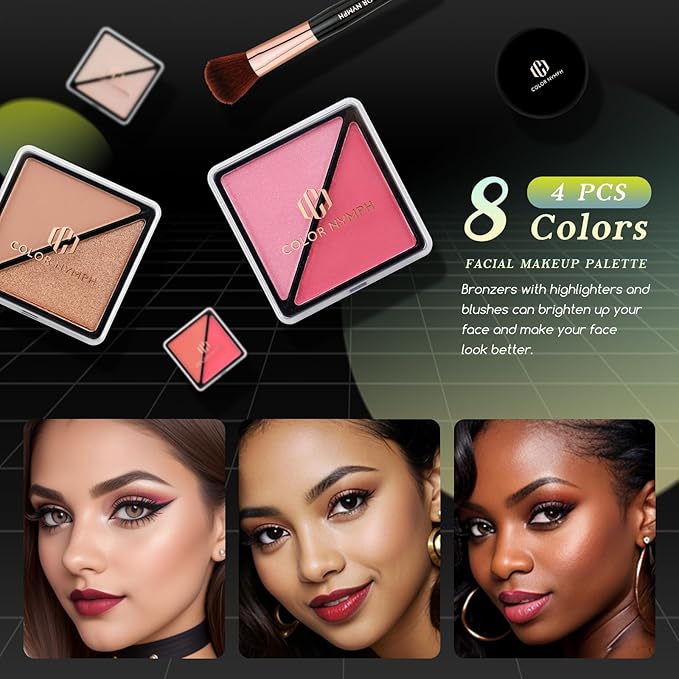 Color Nymph Beginner Makeup Kit for Teens, Train