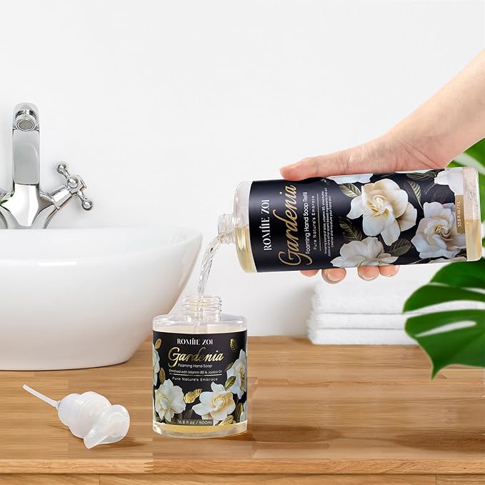 Foaming Hand Soap Refill, Gardenia, Gentle