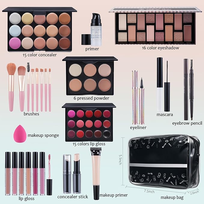 Makeup Kit For Women Full kit, Makeup Set