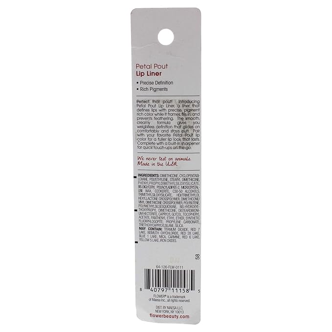Flower Beauty Petal Pout Lip Liner - Smooth Pigment