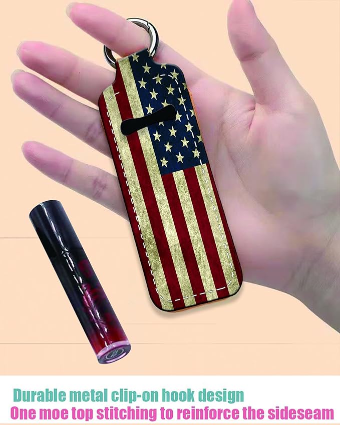 Chapstick Holder Keychain Holder Neoprene Lip Balm Lipstick