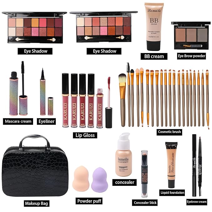 All in One Makeup Kit Full Kit Multipurpose