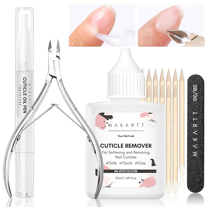 Makartt Cuticle Remover Kit, Nail