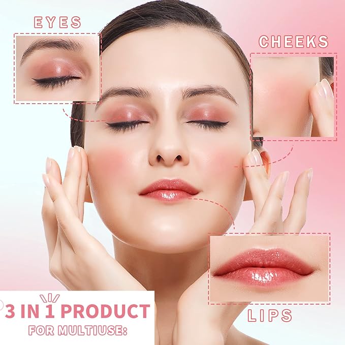 4 Pcs Fruit Lip Stain Set, lasting