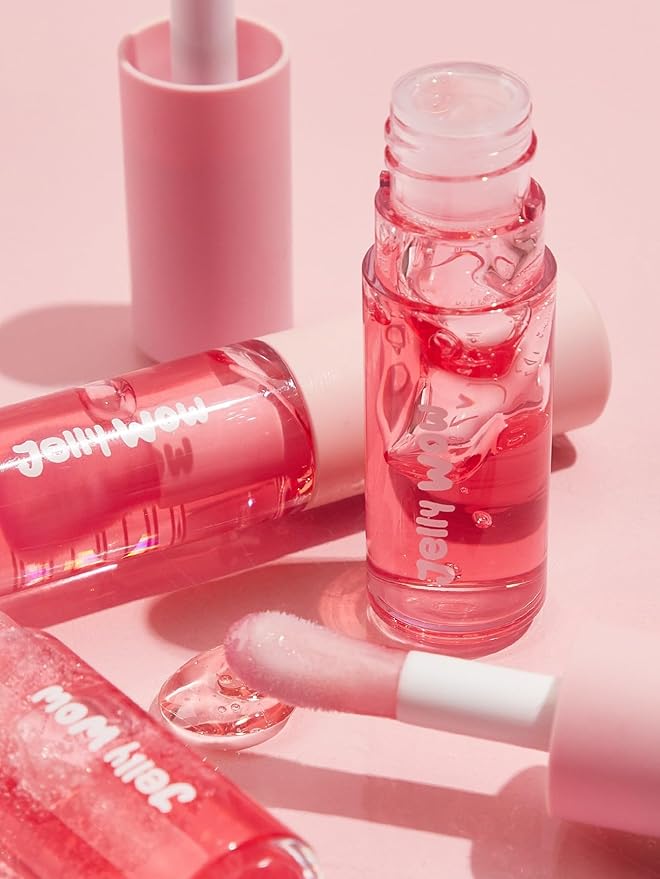 SHEGLAM Jelly Wow Hydrating Non-Sticky Lip Oil Moisturizing Plumping Lip Gloss - Berry Involved