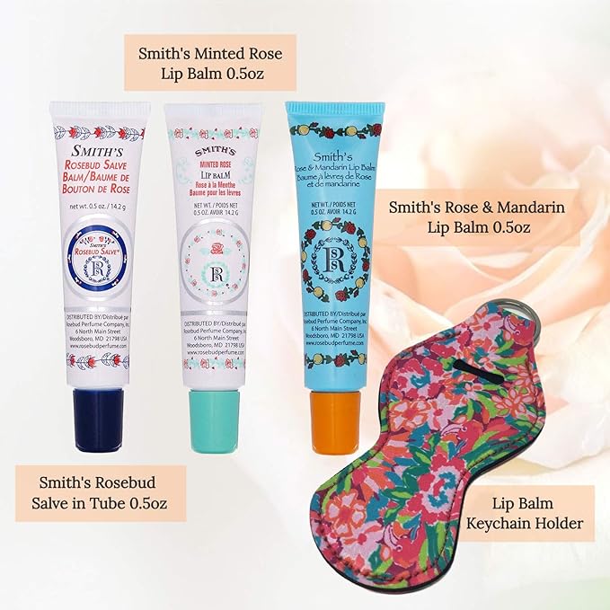 Smiths Rosebud Salve Lip Balm and