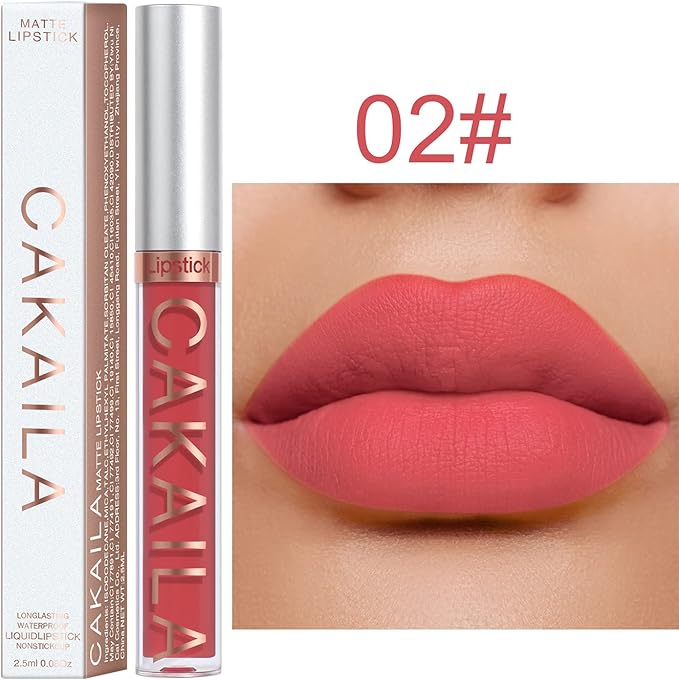 KARNAR 3Pcs Lipstick Matte Liquid Lipstick Lipgloss Se