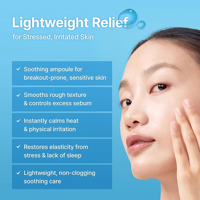 DearKlairs Midnight Blue Youth Activating Drop, 0.67 fl oz (20 ml) | Breakout Care & Sebum Control, Dual EGF, Peptides, Guaiazulene, Adenosine, Lightweight, Oily Skin