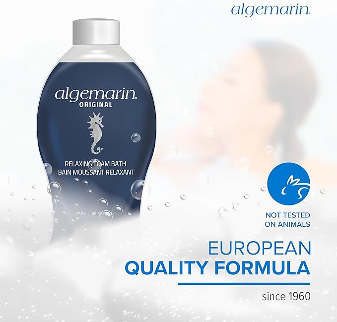 Original Scent Foam Bath – European Sea Aromatherapy (1-Pack, 750 ml)
