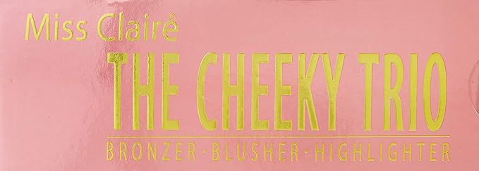 Miss Claire The Cheeky Trio Bronzer, Blusher, Highlighter 1, Multi, 20 g
