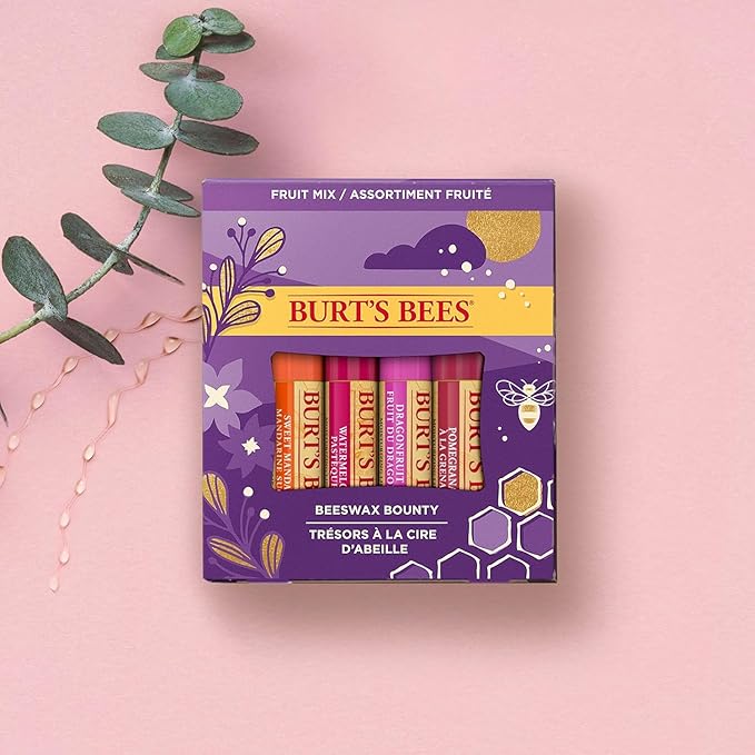 Burt's Bees Holiday Gift, 4 Lip Watermelon