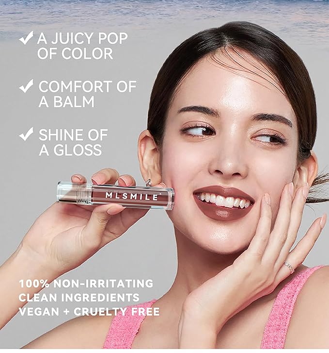 3Pcs Lip Gloss Collection Makeup Set, Shimmery Smooth Gloss