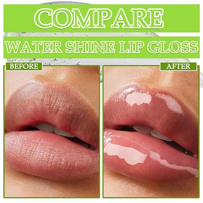 4 Colors Lip Gloss Set,Tinted Lip Oil Long Lasting Non-sticky Shiny Lip Plumping Lip Gloss,Hydrating Moisturizing Lip Glow Oil for Looking Lips,Smooth Glossy Lip Plumper Gloss Set for Women(A#)