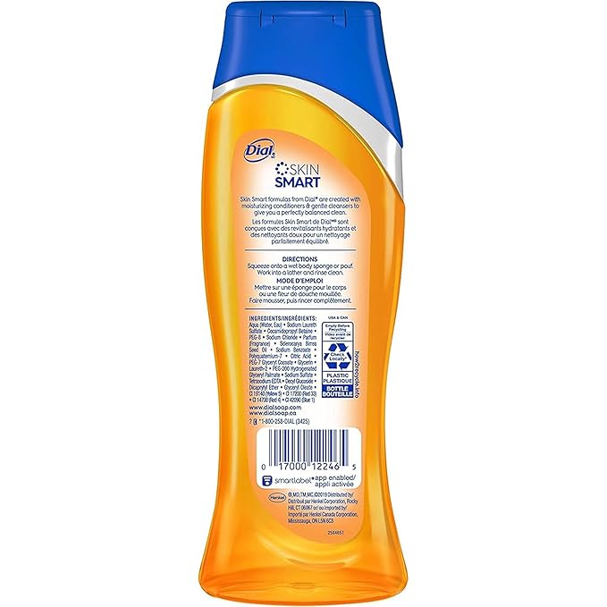 Dial Body Wash Coconut Oil, 3