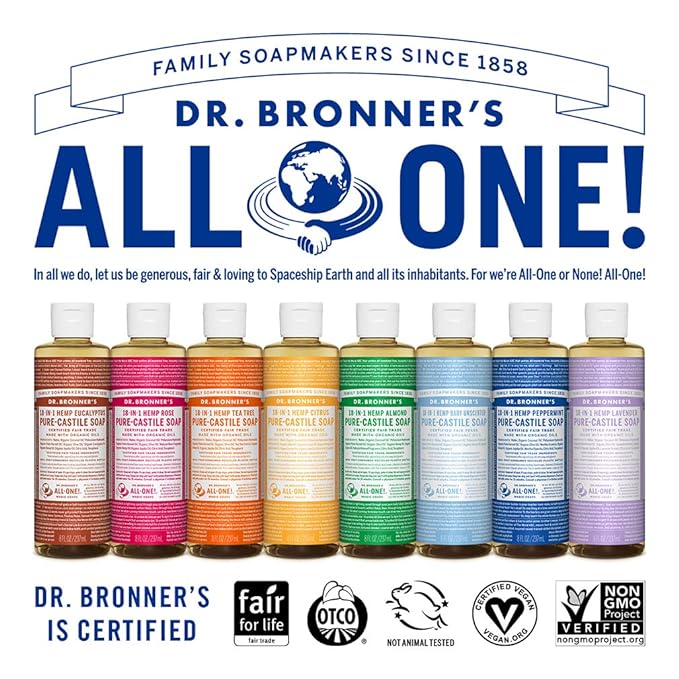Dr. Bronner's - Pure-Castile Liquid Soap