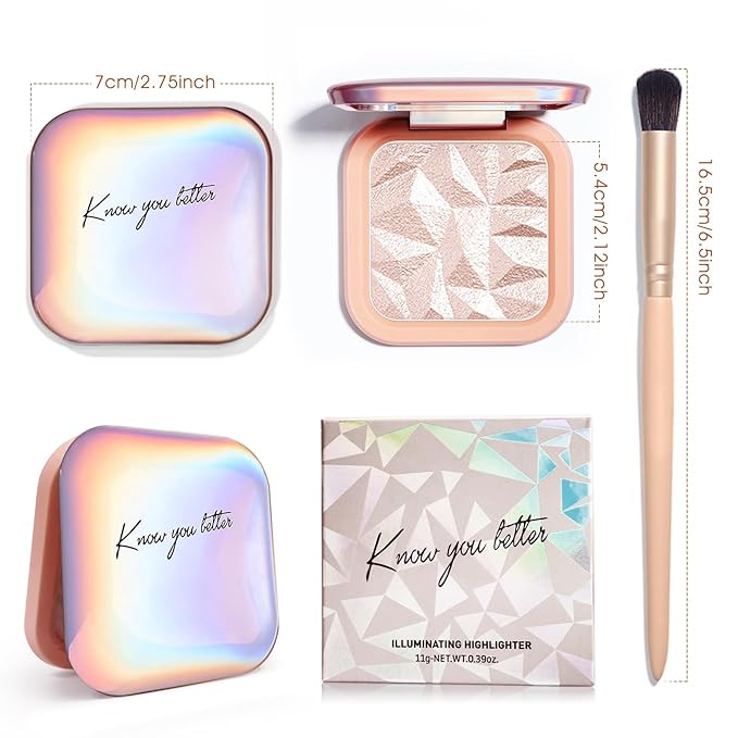 Highlighter Makeup Palette Shimmer Contour Palette Powder