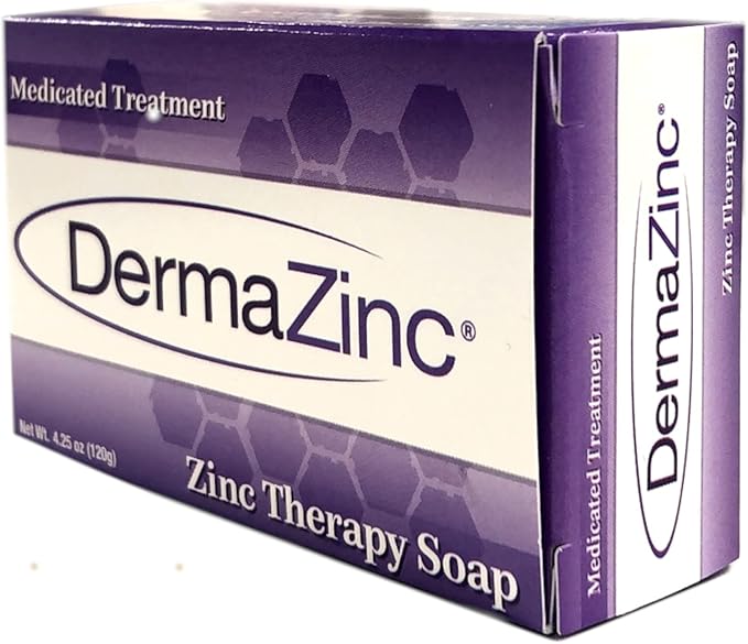 DermaZinc Zinc Therapy Soap 120g bar