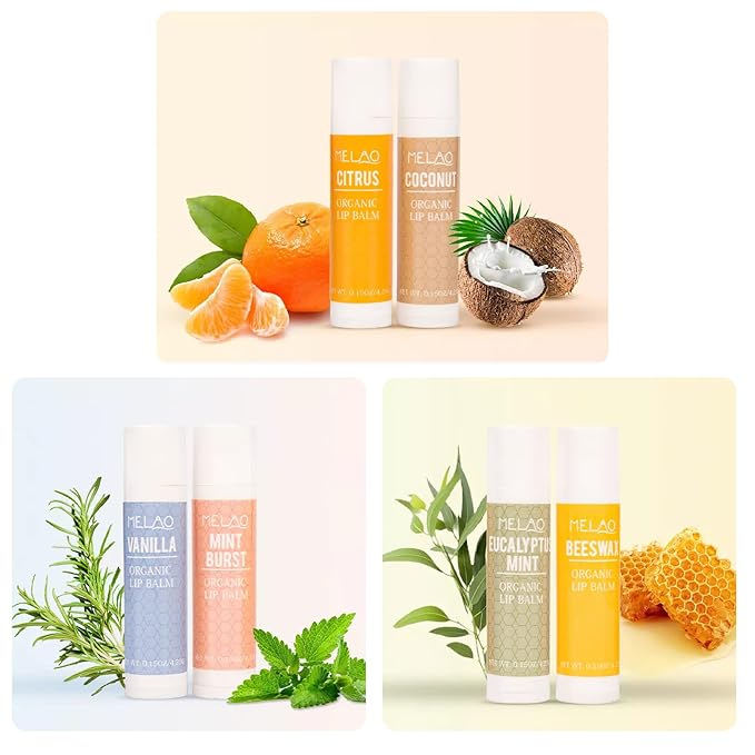 Lip Balm with Nourishing and Hydrating Vanilla)