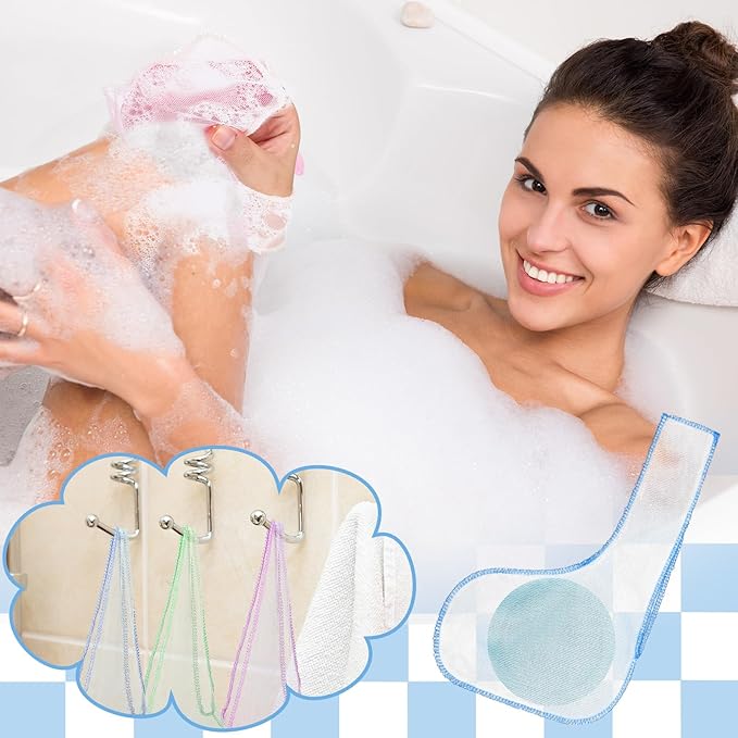 8 Pcs Soap Bag Bar Soap