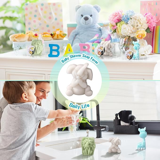Hoolerry 12 Set Animal Soap Baby