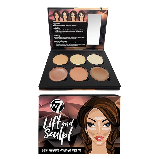 W7 Lift & Sculpt Cream Contour Kit -